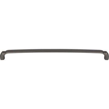 Top Knobs TK1036AG Pomander 12" Center to Center Bar Pull Ash Gray