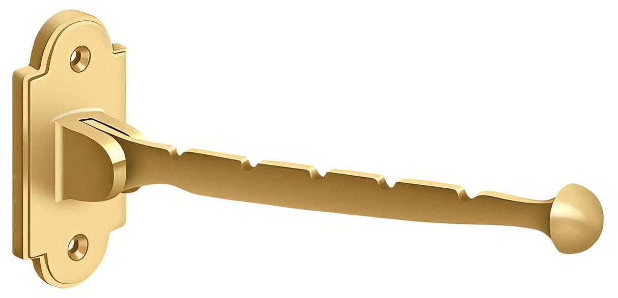 Deltana VH65CR003 lifetime polished brass valet hook