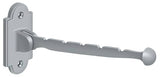 Deltana VH65U26D brushed chrome valet hook