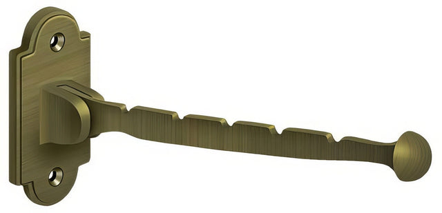 Deltana VH65U5 antique brass valet hook