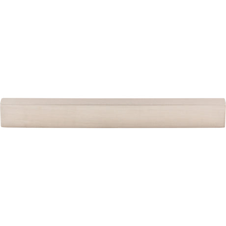 Top Knobs TK277BSN Modern Metro 8" Center to Center Finger Pull Brushed Satin Nickel