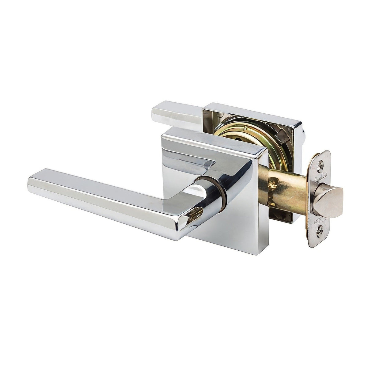 Copper Creek VL2220PS polished stainless passage door lever