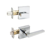 Copper Creek VL2890PS polished stainless dummy handleset trim pack