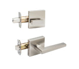 Copper Creek VL2890SS satin stainless dummy handleset trim pack