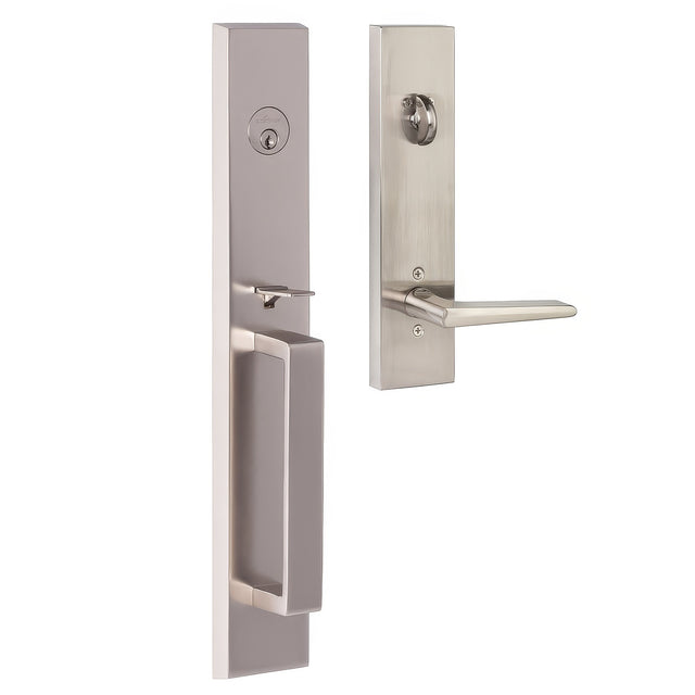 Sure-Loc VL507-BS 15 satin nickel single cylinder handleset with trim