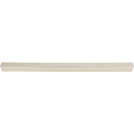 Top Knobs TK1046PN Minetta 12" Center to Center Finger Pull Polished Nickel
