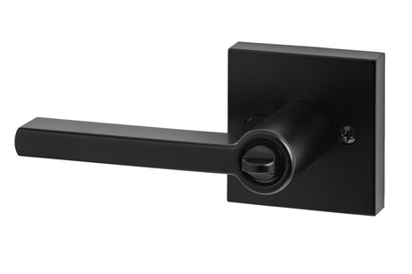 Sure-Loc VN107 FBL flat black keyed entry door lever
