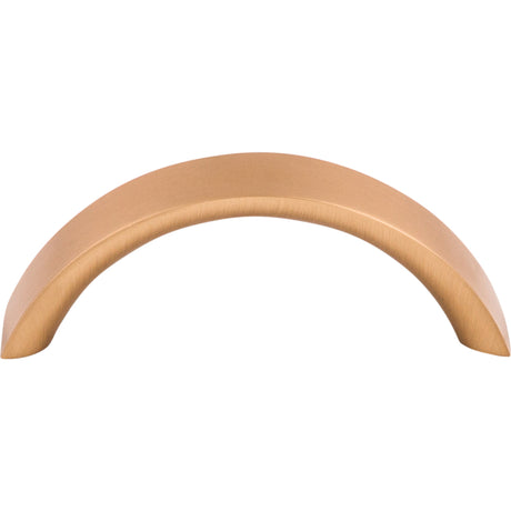 Top Knobs M1739 Crescent 3" Center to Center Bar Pull Brushed Bronze