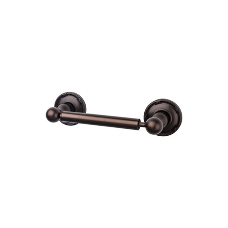 Top Knobs ED3ORBE TOP BATH (R) Edwardian Bath Wall Mounted Toilet Paper Holder Oil Rubbed Bronze