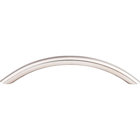 Top Knobs SS15 Solid Bowed 5 1/16" Center to Center Bar Pull Stainless Steel