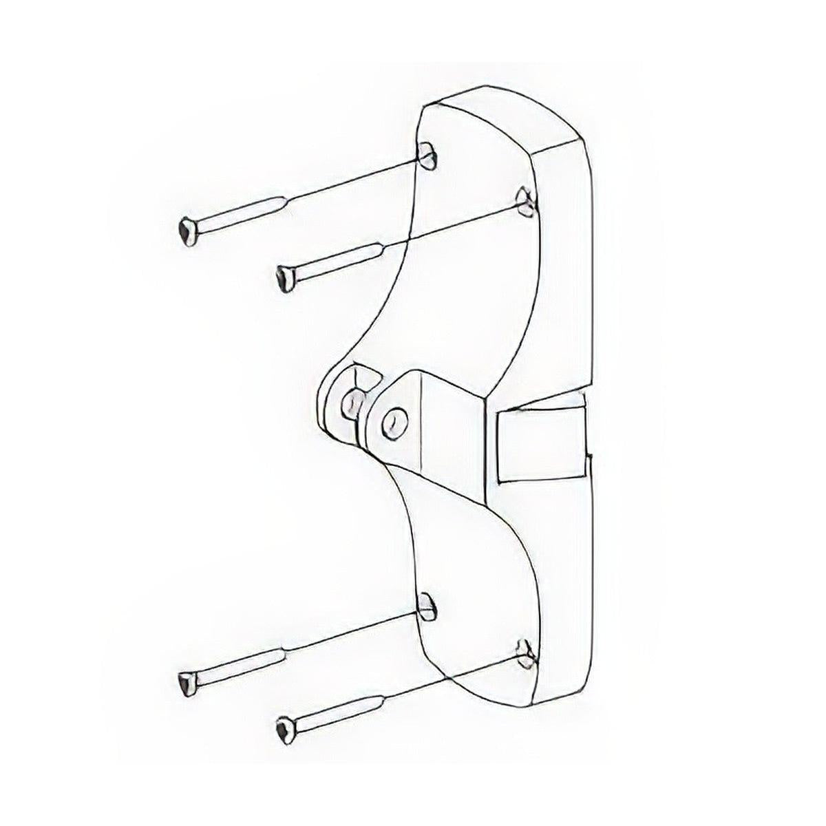 Von Duprin 05041626D 050416 Center Case Kit for 8827TP Thumb Piece Exit Device Satin Chrome