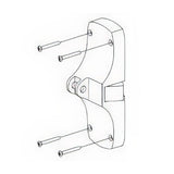 Von Duprin 05041626D 050416 Center Case Kit for 8827TP Thumb Piece Exit Device Satin Chrome