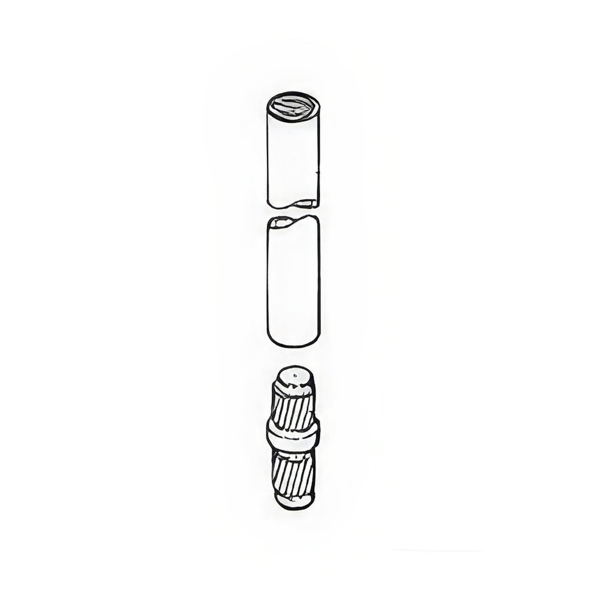 Von Duprin 0504534 050453 Top Rod Kit for 8827 Series Exit Device Satin Brass