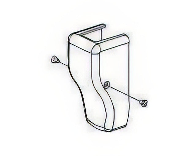 Von Duprin 05046410B oil rubbed bronze cover kit