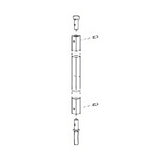 Von Duprin 0505143 050514 Bottom Rod Kit for 3327AEO / 9827EO / 9927EO Exit Device Polished Brass