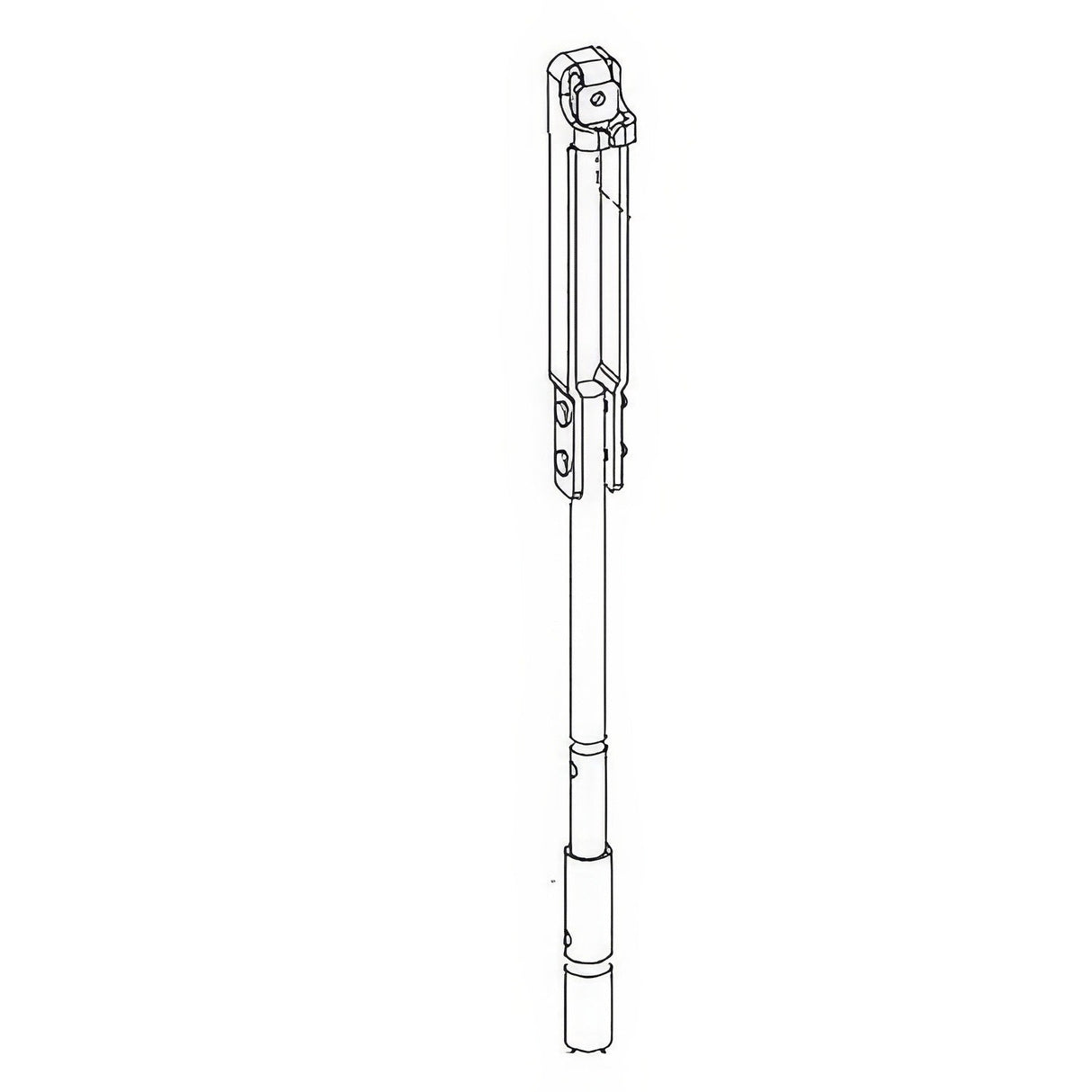 Von Duprin 050520 Adjustable Bottom Rod for 3347AEO / 3547AEO / 48AEO Exit Device