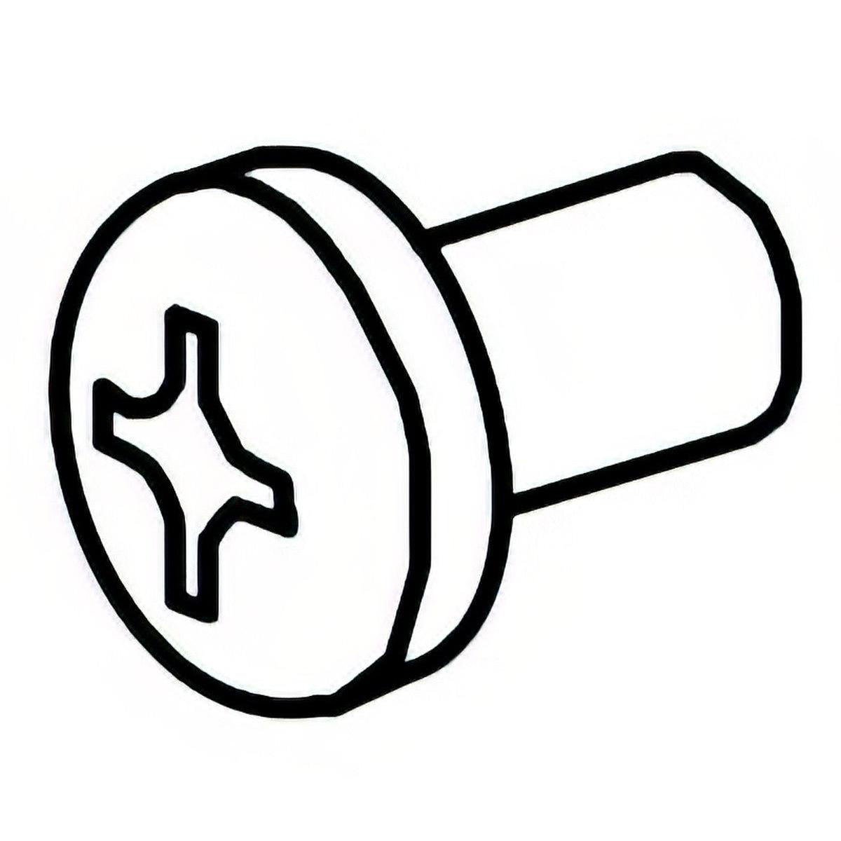 Von Duprin 090024 Spring Anchor Screw Package for 5527 Series Exit Device