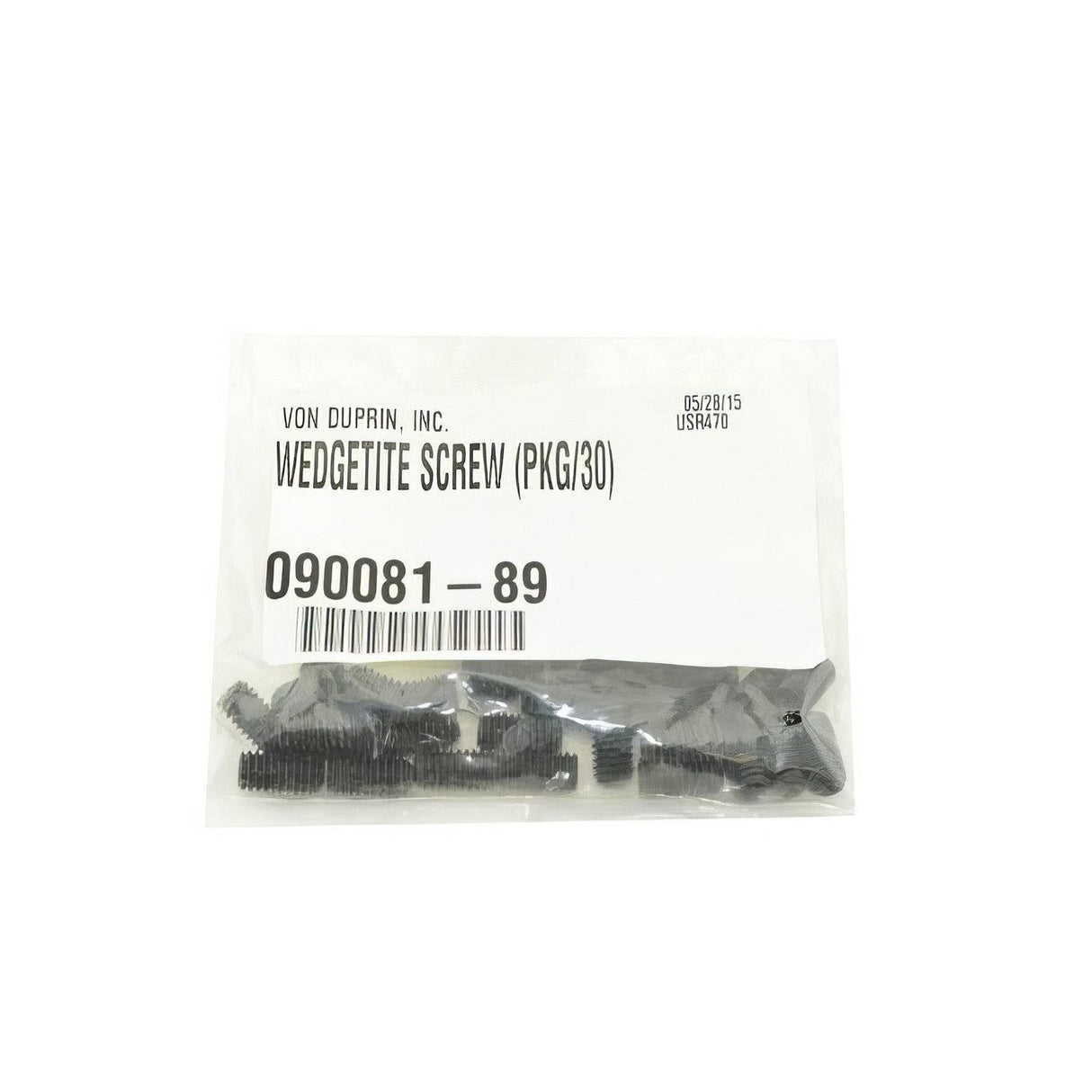 Von Duprin 090081 Wedgetite Screw Package for 55 / 8827 Series Exit Device