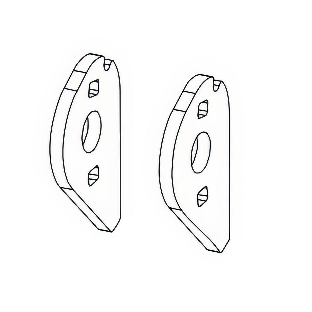 Von Duprin 090090 2 Count Cylinder Lock Package