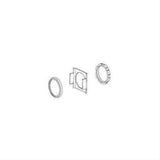 Von Duprin 10781310 107813 Cylinder Mounting Package for 3347AEO / 3547AEO Series Exit Devices Satin Bronze