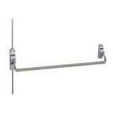 Von Duprin 8827EOF26D3LHR 8827EOF Surface Mounted Fire Rated Vertical Rod Exit Device Satin Chrome