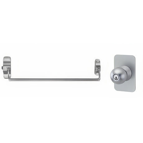 Von Duprin 88KF26D3LHR satin chrome left handed rim exit device