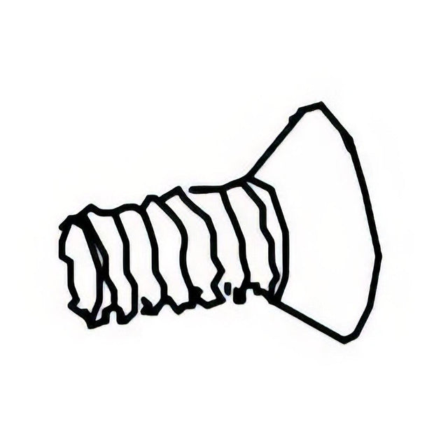 Von Duprin 90090132D Old Style End Cap Screw Package for 9847 / 9947 / 9947 Series Exit Device Satin Stainless Steel