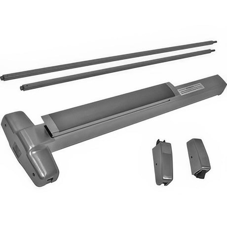 Von Duprin 9827EOF32D4 9827EOF4 4ft. Fire Rated Surface Mounted Vertical Rod Exit Device Satin Stainless Steel