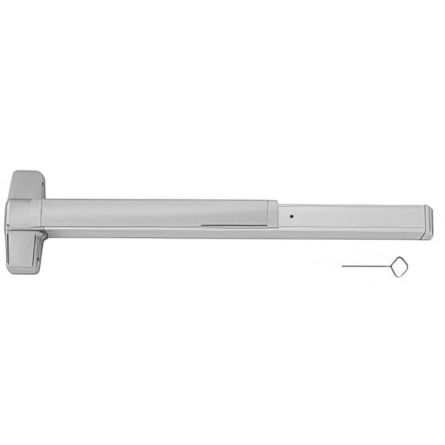 Von Duprin 9847EO26D4 4ft. Concealed Vertical Rod Exit Device Satin Chrome