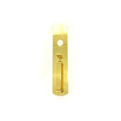 Von Duprin 990TPR3 polished brass thumbpiece trim