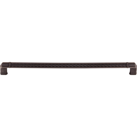 Top Knobs TK207SAB Tower Bridge 12" Center to Center Bar Pull Sable