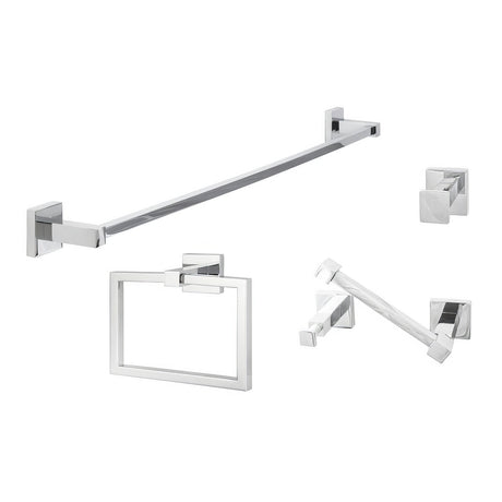 Sure-Loc Hardware VR-SET-PH2PV 26 bathroom package in polished chrome, additional view