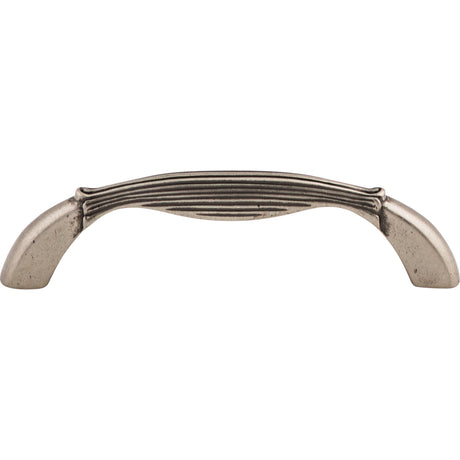 Top Knobs M944 Straight 3 3/4" Center to Center Bar Pull Pewter Antique