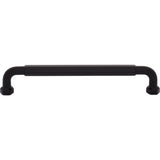 Top Knobs TK3203BLK Dustin 6 5/16" Center to Center Bar Pull Flat Black