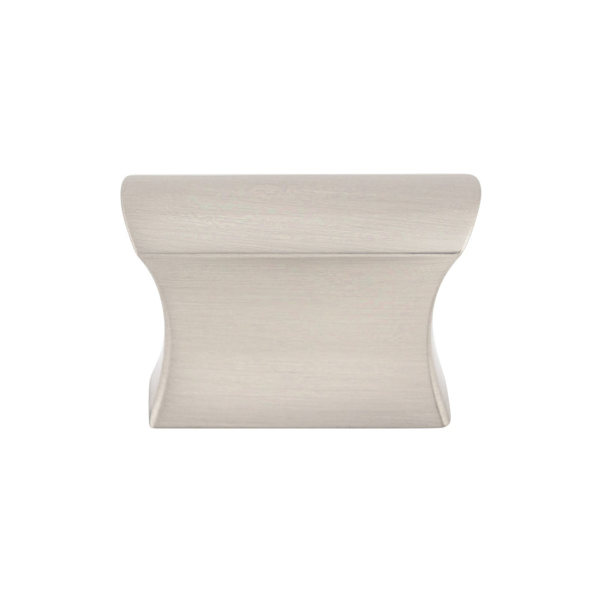 Top Knobs TK551BSN Glacier 1 1/2" Length Rectangle Knob Brushed Satin Nickel