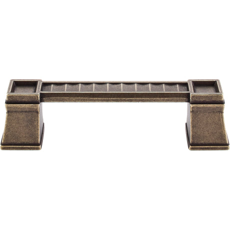 Top Knobs TK187GBZ Great Wall 4" Center to Center Bar Pull German Bronze