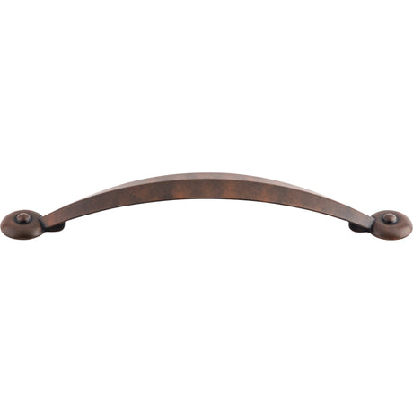 Top Knobs M1240 Angle 5 1/16" Center to Center Bar Pull Patina Rouge