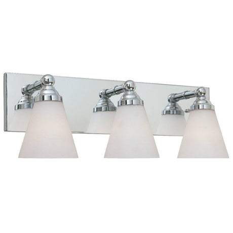 Designers Fountain 6493-CH chrome vanity light