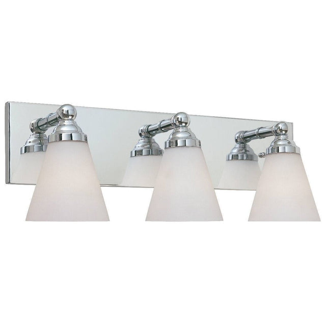 Designers Fountain 6493-CH chrome vanity light