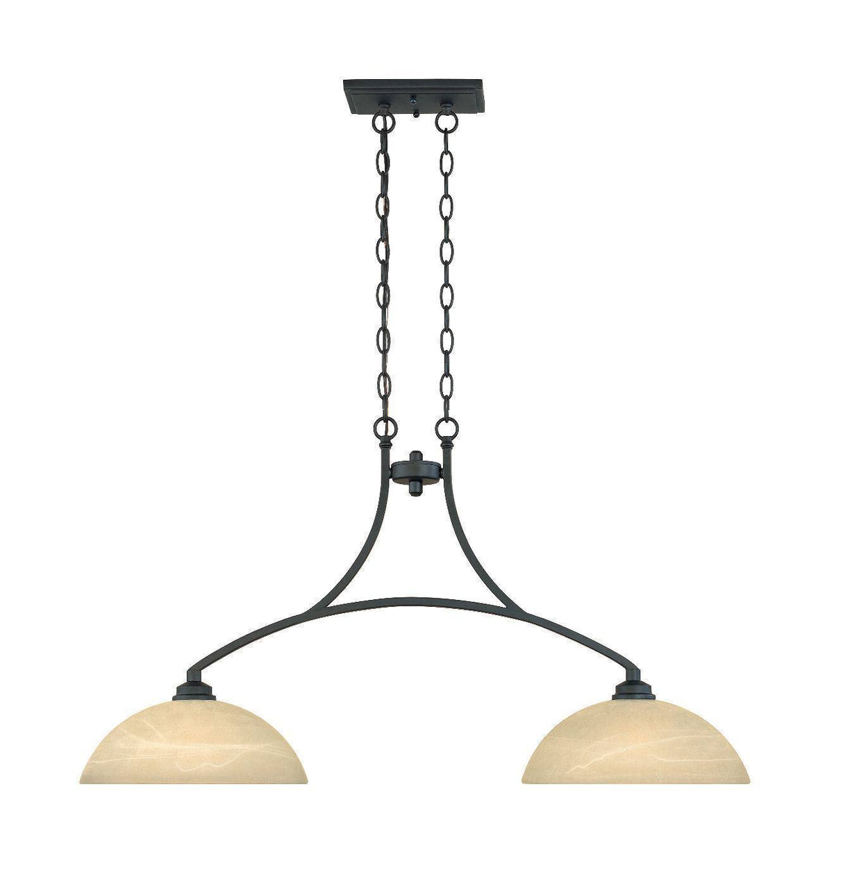 Designers Fountain Tackwood billard fixture in polished brass, additional view