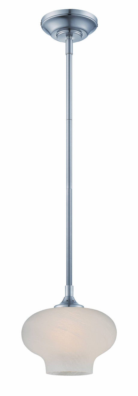 Designers Fountain pendant light in polished brass, additional view
