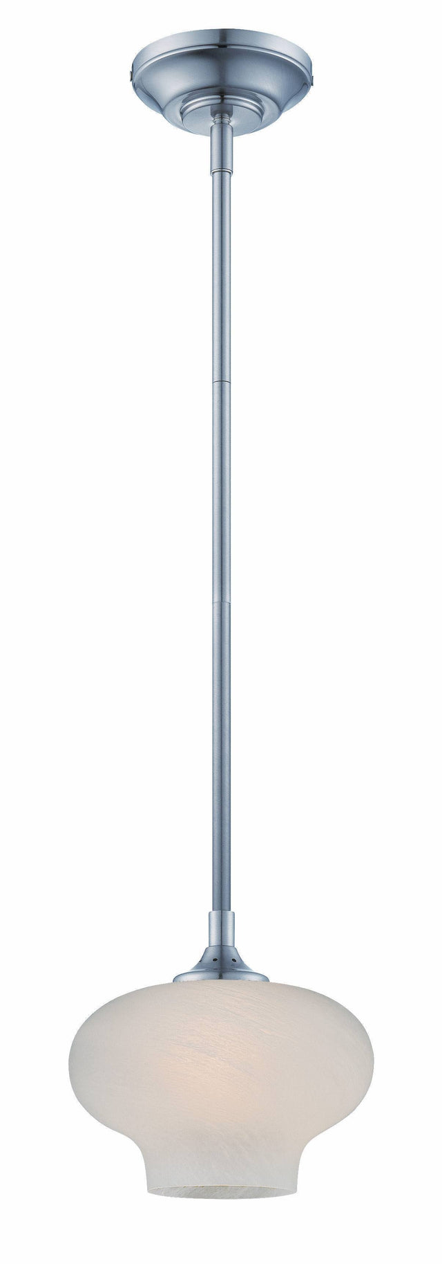 Designers Fountain pendant light in polished brass, additional view