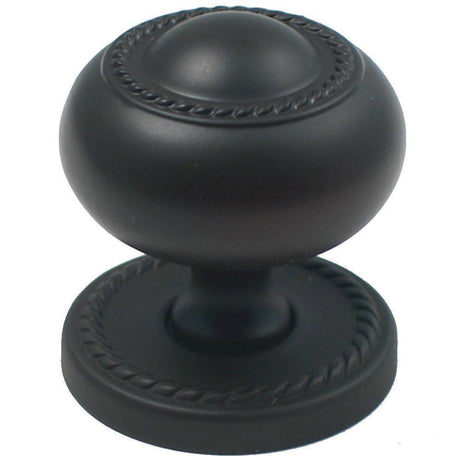 Rusticware Cabinet Hardware cabinet knob in polished brass, additional view