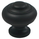 Rusticware 910BLK black cabinet knob