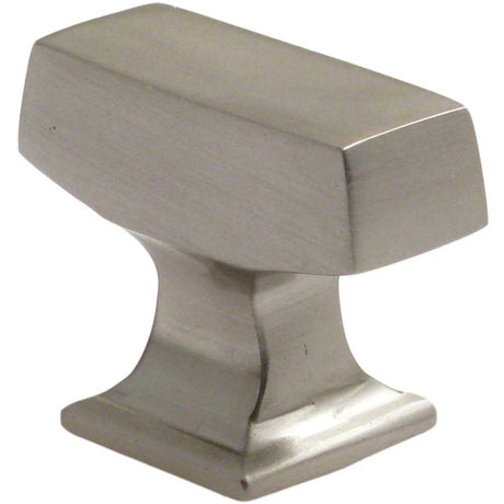 Rusticware Cabinet Hardware cabinet knob in satin stainless, additional view