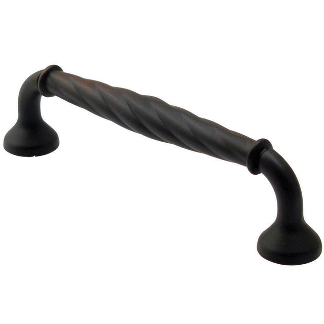 Rusticware 976 Rope Cabinet Pull with 4" Center, front view