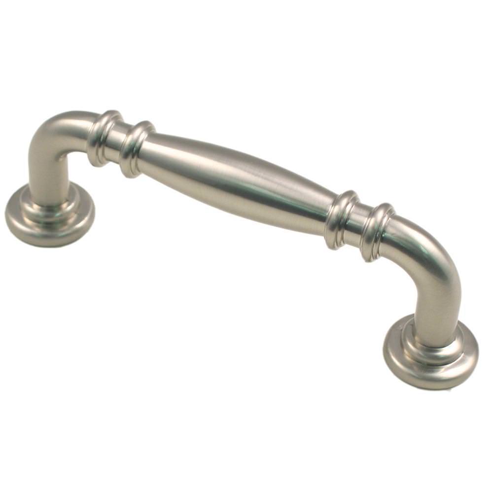 Rusticware 970 Double Knuckle Cabinet Pull with 3" Center, front view