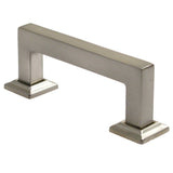 Rusticware Cabinet Hardware cabinet pull in satin stainless, additional view