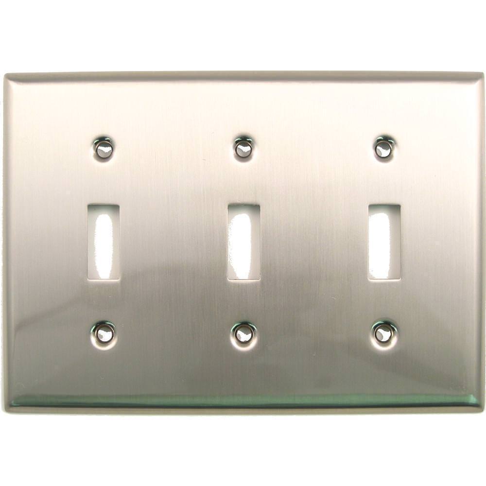 Rusticware 789SN satin nickel switch plate