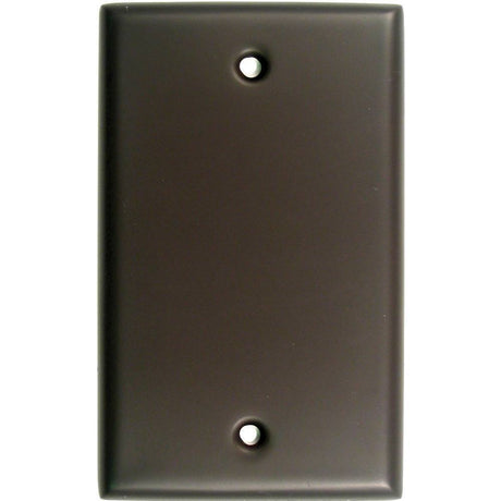 Rusticware Builders Hardware switch plate in polished brass, additional view